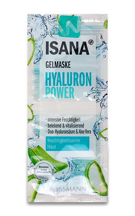ISANA-Маска для обличчя Isana Сила гіалурону-4305615657882