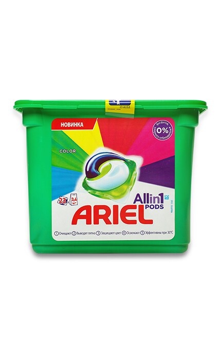 ARIEL-Капсулы для стирки Ariel Pods All in 1 Color -4084500078710