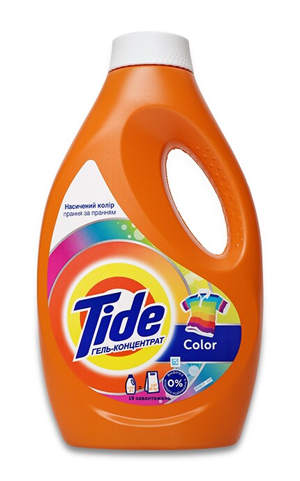 TIDE-Гель для стирки Tide Color, 1,045 л-8001841677866