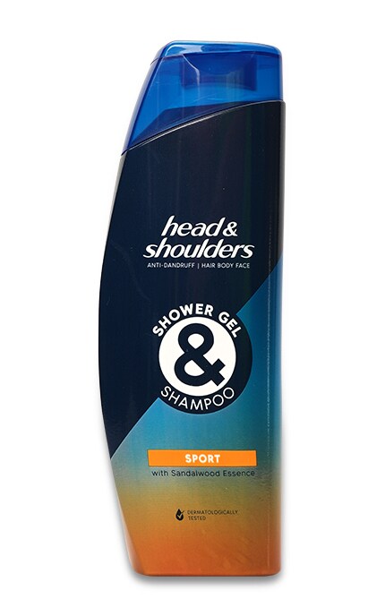 HEAD & SHOULDERS-Шампунь проти лупи-гель для душу Head & Shoulders 2 в 1 Спорт-8001841717920