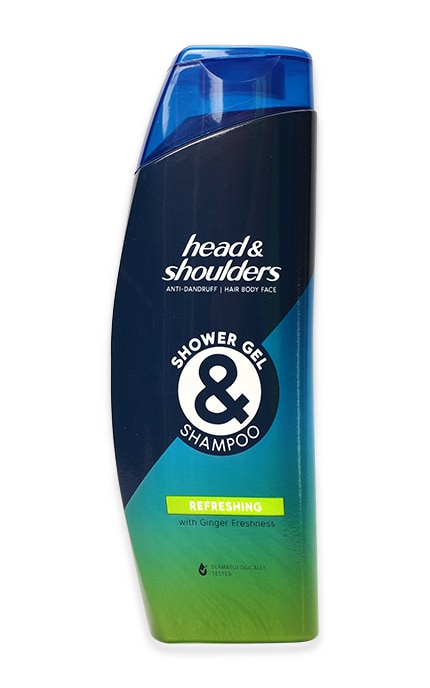 HEAD & SHOULDERS-Шампунь против перхоти-гель для душа Head & Shoulders 2 в 1 Освежающий-8001841717838