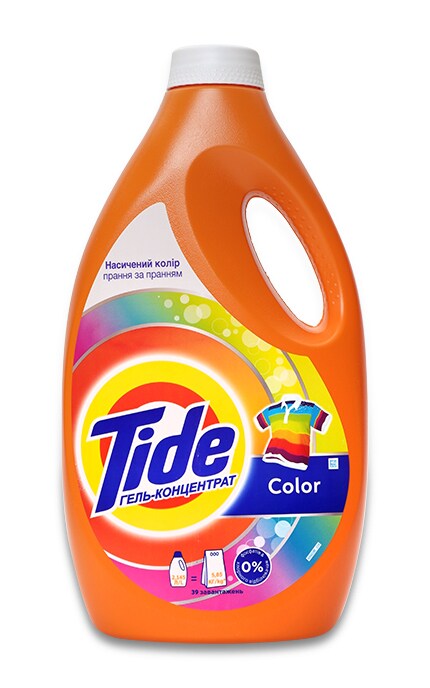 TIDE-Гель для стирки Tide Color, 2,145 л-8001841677989