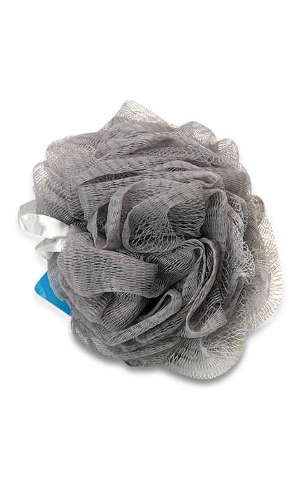 Мочалка банная Miine Серая 1 шт