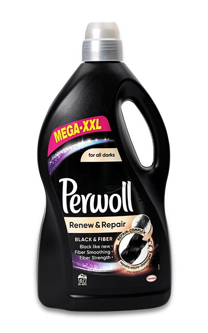 PERWOLL-Средство для деликатной стирки Perwoll Advanced Black, 4,05 л-9000101328677