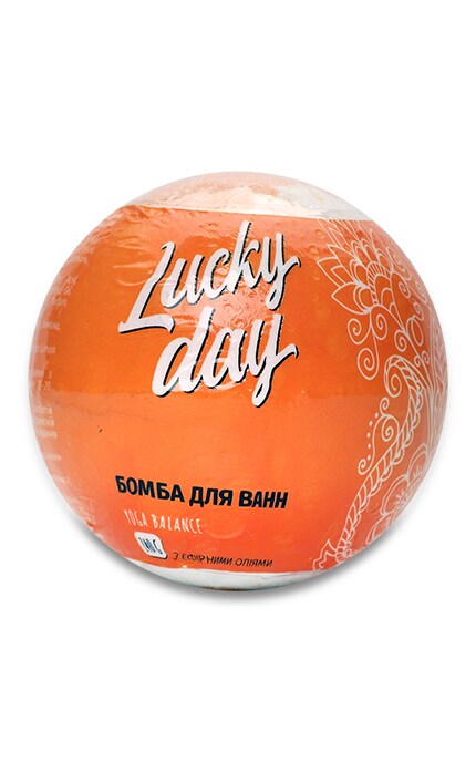 Бомба для ванн Lucky Day Yoga balance 140 г
