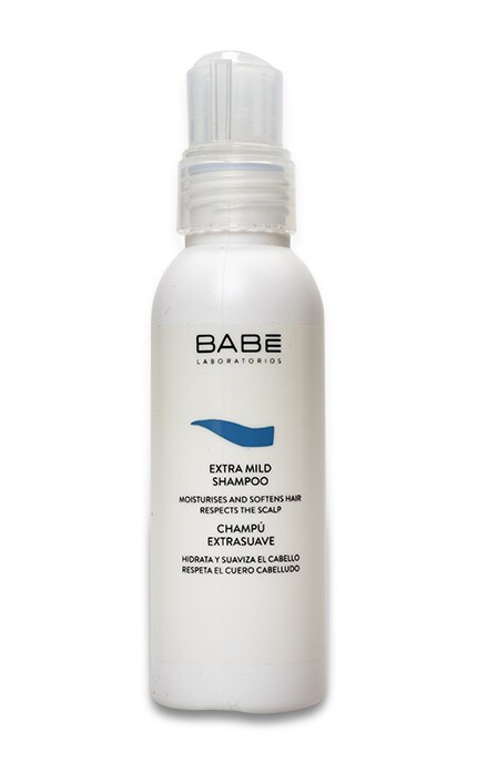 BABE-Мягкий шампунь для всех типов волос Babe Laboratorios Extra Mild Shampoo Trevel Size-8437011329868