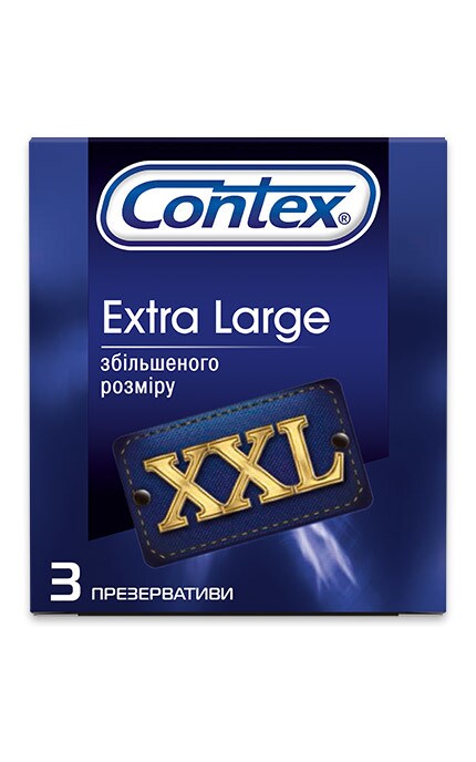 CONTEX-Презервативы Contex Extra Large-5060040300077