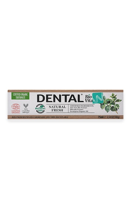 DENTAL BIO VITAL-Зубная паста Natural Fresh Dental-3800038930327
