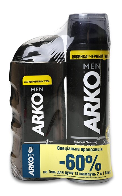 Набор для душа гель и шампунь Arko 2 шт.