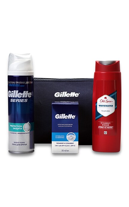 GILLETTE-ПН П. Д/Г+ГЕЛЬ Д/Д+Б. П/Г+ЧОХ-7702018580712