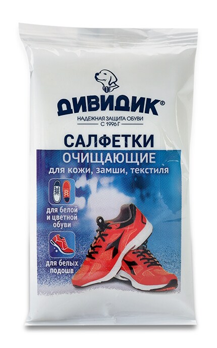 ДИВИДИК-СЕРВЕТКИ Д/ШКІРИ, ЗАМШІ, ТЕКС-4650056491022
