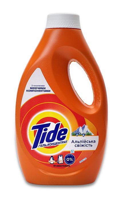 TIDE-Гель для стирки Tide Альпийская свежесть, 1,045 л -8001841677897