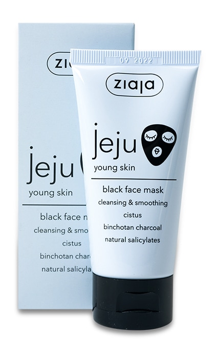 ZIAJA-JEJU МАСКА ДЛЯ ОБЛИЧЧЯ ЧОРНА -5901887047278