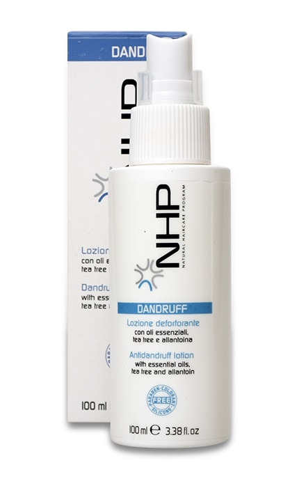 NHP-Лосьон-спрей для волос NHP Antidandruff Lotion С эфирными маслами, чайным деревом и аллантоином Против перхоти-8030778690105