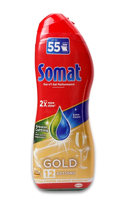 SOMAT-Гель для мытья посуды в посудомоечной машине Somat Gold Анти-жир-9000101344530