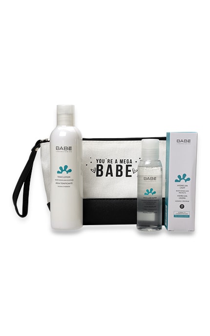 BABE-Набор для очищения, тонизирования и увлажнения кожи Babe Laboratorios Ты прекрасна-4770083057562