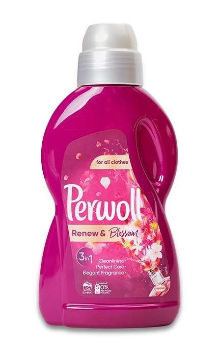 PERWOLL-Жидкое средство для стирки Perwoll Renew and Blossom Восстановление и Аромат Для цветных вещей-9000101381597