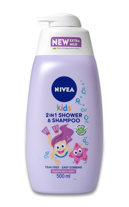 NIVEA-E_ДИТ. ГЕЛЬ/ШАМПУНЬ 2В1 ДІВЧ-5900017071756