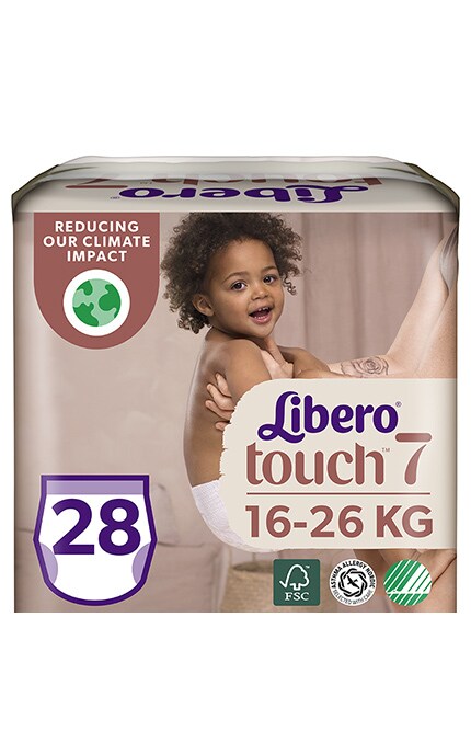 LIBERO TOUCH-Підгузки-трусики Libero Touch Pants, 16-26 кг, розмір 7, 28 шт.-7322541092386