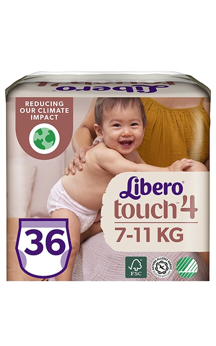 LIBERO TOUCH-Подгузники-трусики Libero Touch Pants, 7-11 кг, размер 4, 36 шт.-7322541091839