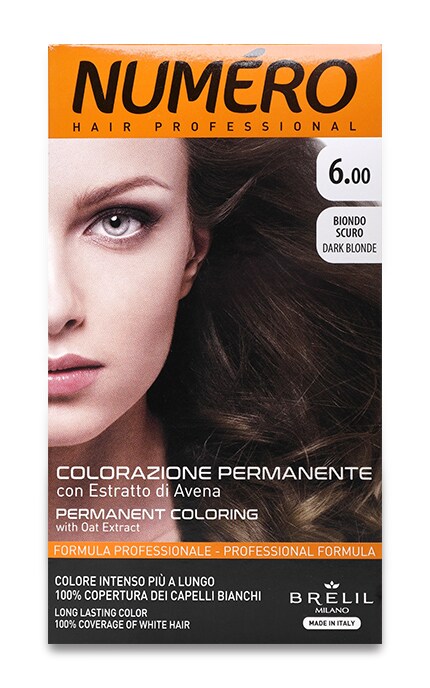 Краска для волос Numero Hair Professional оттенок 6.00 1 шт