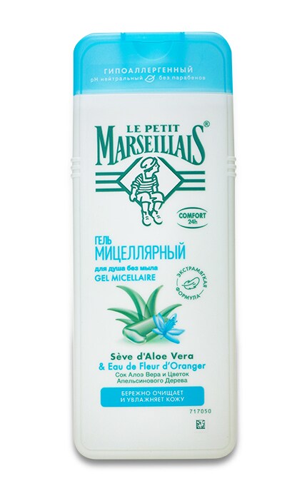 LE PETIT MARSEILLAIS-ГЕЛЬ/ДУШ МІЦ.АЛОЕ ТА АПЕЛ.ДЕР-3574661575629
