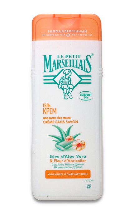 MARSEILLAIS-ГЕЛЬ-КРЕМ/ДУШ АЛОЕ ТА АБРИКОС-3574661575605