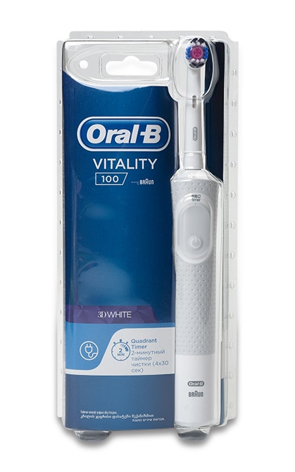 ORAL-B-Электрическая зубная щётка Oral-B Vitality 3D White-4210201262756