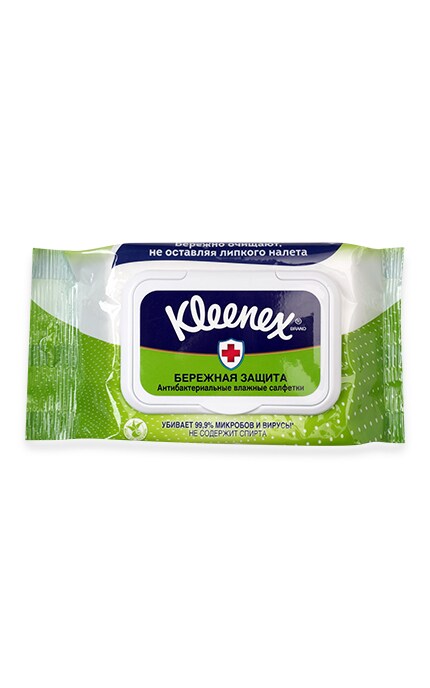 KLEENEX-СЕРВЕТКИ АНТИБАКТЕРIАЛЬНI-5029053542126