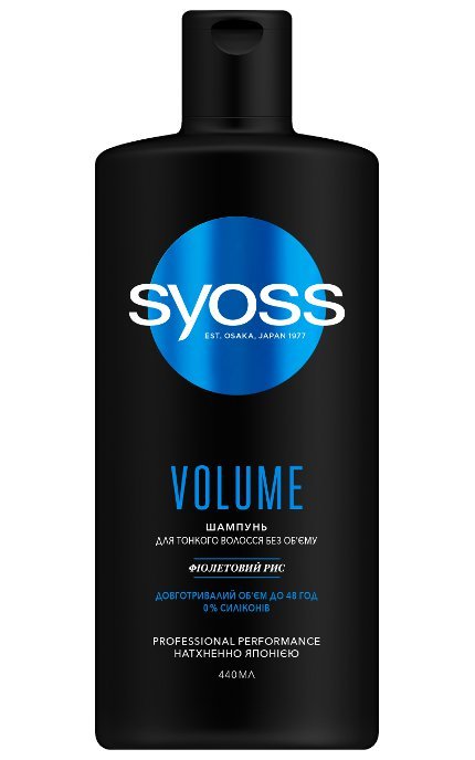 Шампунь для волос Syoss Volume 440 мл