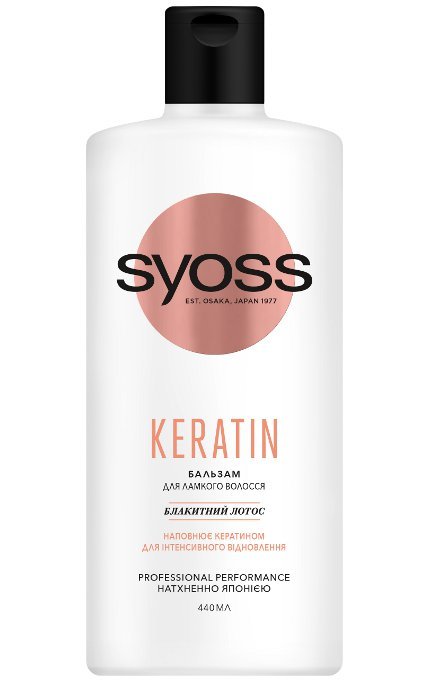 Бальзам для волос Syoss Keratin 440 мл