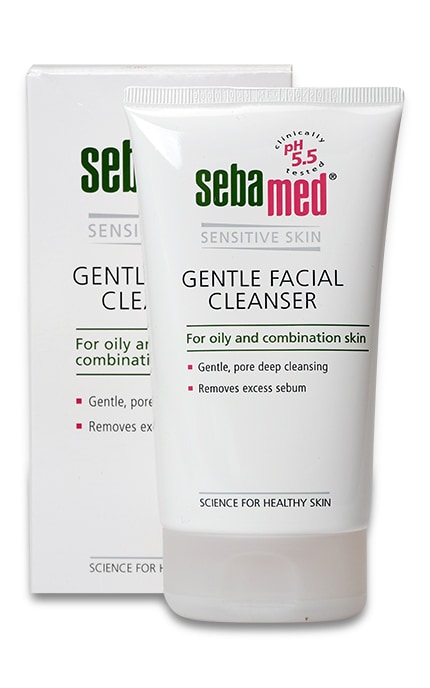 SEBAMED-Засіб для очищення обличчя Sebamed Facial Cleanser Для жирної та комбінованої шкіри-4103040001948
