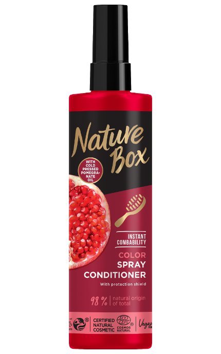 Nature Box-Экспресс-кондиционер Nature Box для окрашенных волос с гранатовой маслом холодного отжима 200 мл-90408786