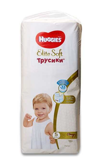 HUGGIES ELITE SOFT-Подгузники-трусики Huggies Elite Soft 5 размер от 12-17кг -5029053547015