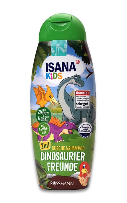 ISANA KIDS-ДИТ.ШАМП.-ГЕЛЬ ДУШ 2В1 DINO-4305615681191