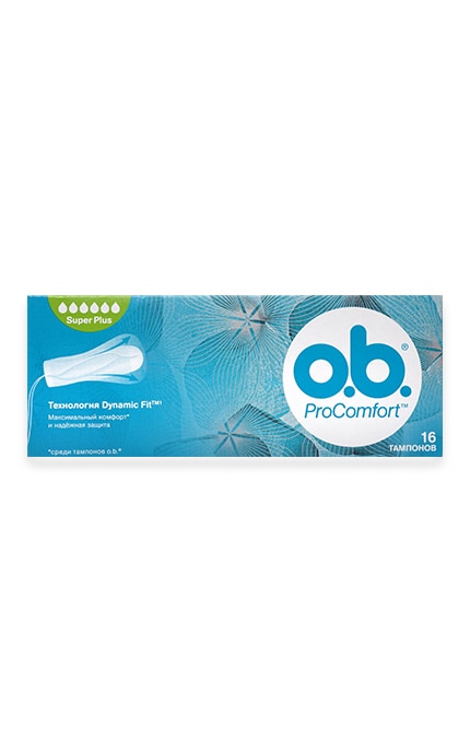 O.B.-Тампони O.B. Pro Comfort Super Plus-3574660607567
