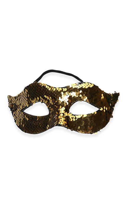 Маска карнавальная Party Mask, цвет золотой
