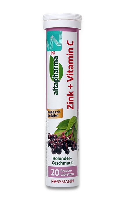 ALTAPHARMA-РОЗЧИННI ТАБЛЕТКИ ЦИНК+ВIТ С-4305615614458