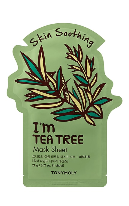 Tonymoly-Маска тканинна для обличчя «Чайне дерево» ТМ ТОНІМОЛІ-8806194022895