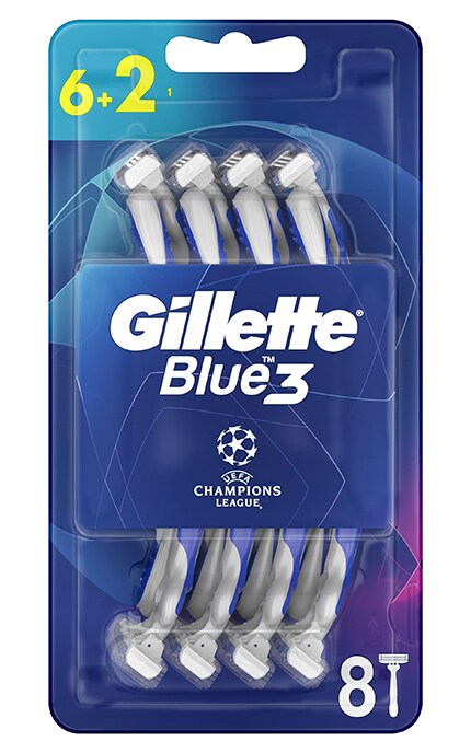 GILLETTE-Одноразові бритви Gillette Blue 3 Comfort, 8 шт.-7702018531844