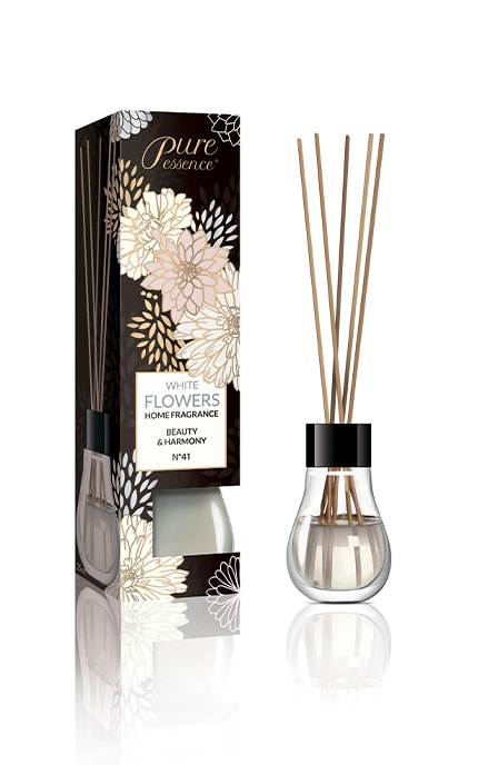PURE ESSENCE-Диффузор ароматический для дома Pure Essence Белые цветы-5902815181170