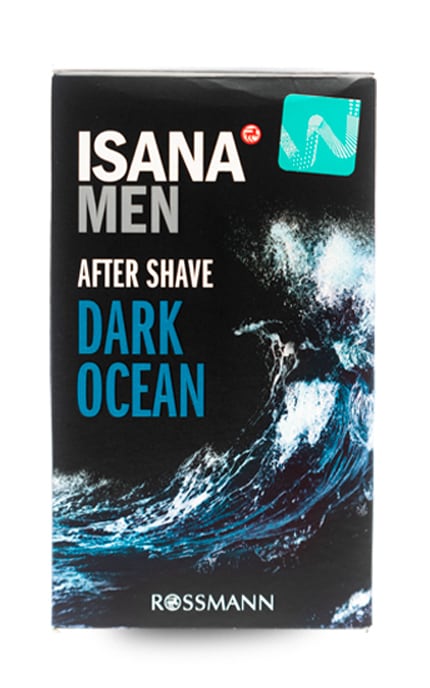 Лосьон после бритья мужской Isana Men Dark Ocean 100 мл