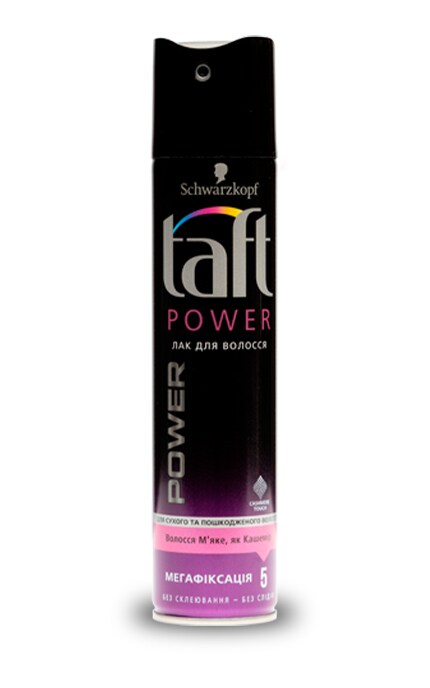 TAFT-Лак для волосся Taft Power Мегафіксації, 250 мл-9000100477505