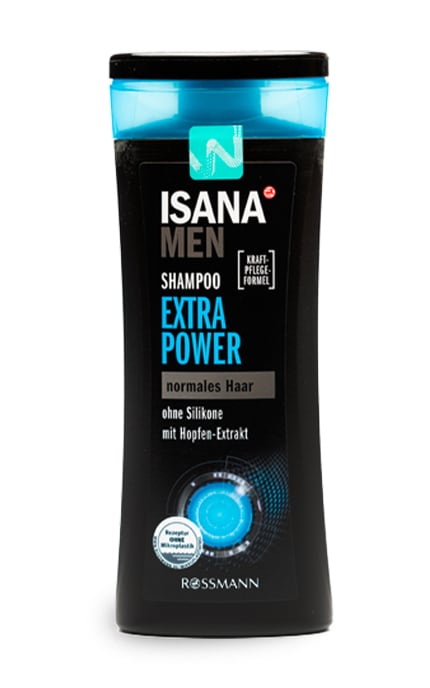 Шампунь для волос Isana Men Extra Power для мужчин 300 мл