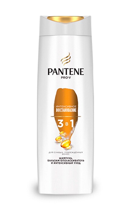 PANTENE-Шампунь і бальзам-ополіскувач Pantene Pro-V 3в1 Інтенсивне відновлення-8001090673404