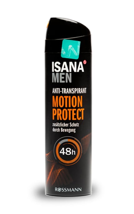 ISANA MEN-Дезодорант-спрей Isana Men Motion Protect для чоловіків-4305615614120