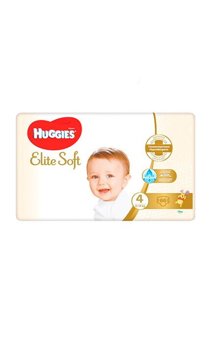 HUGGIES-Подгузники детские гигиенические Huggies Elite Soft-5029053546339