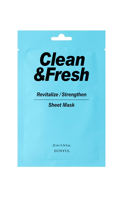Eunyul-Clean&Fresh Маска для обличчя Revitalize&Strengthen 22ml-8809435406782