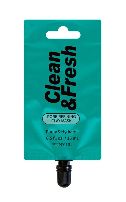 Eunyul-Clean & Fresh Глиняная маска для лица Pore refining 15g-8809435406300