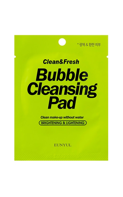Eunyul-Clean & Fresh Очищающая салфетка для снятия макияжа Bubble 1шт-8809435405846